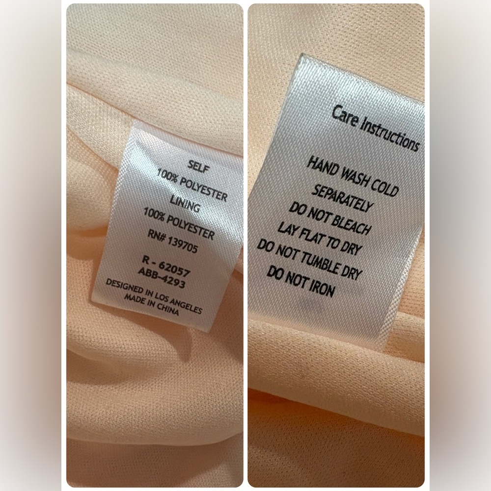 Emerald Sundae Rose Gold Sequin Maxi Dress XL - Picture 15 of 15